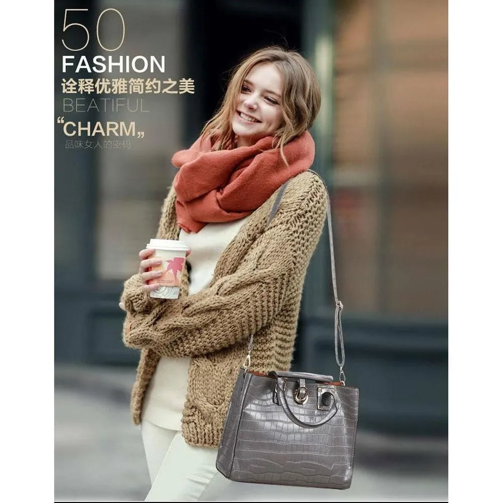 <bold>Tote / Shoulder Bag <br>Vegan-Leather