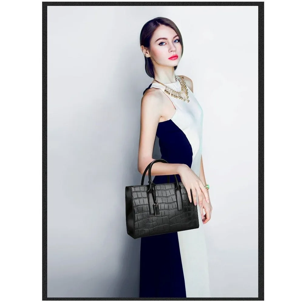 <bold>Tote / Shoulder Bag  <br>Vegan-Leather