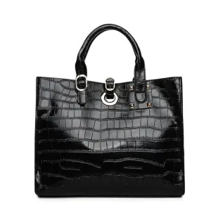 <bold>Tote / Shoulder Bag <br>Vegan-Leather
