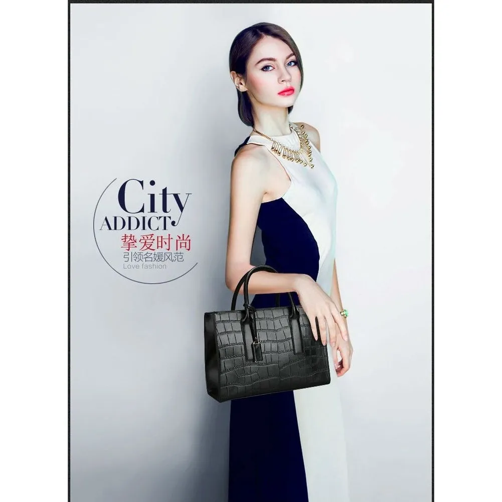 <bold>Tote / Shoulder Bag <br>Vegan-Leather