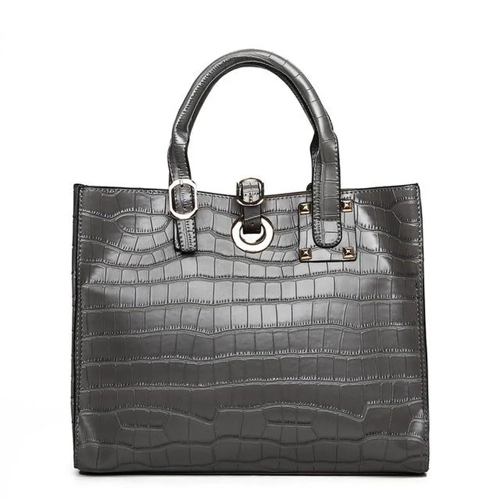 <bold>Tote / Shoulder Bag <br>Vegan-Leather