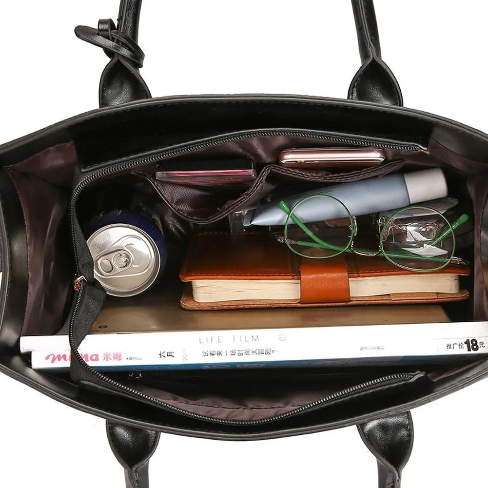 <bold>Tote / Shoulder Bag <br>Vegan-Leather
