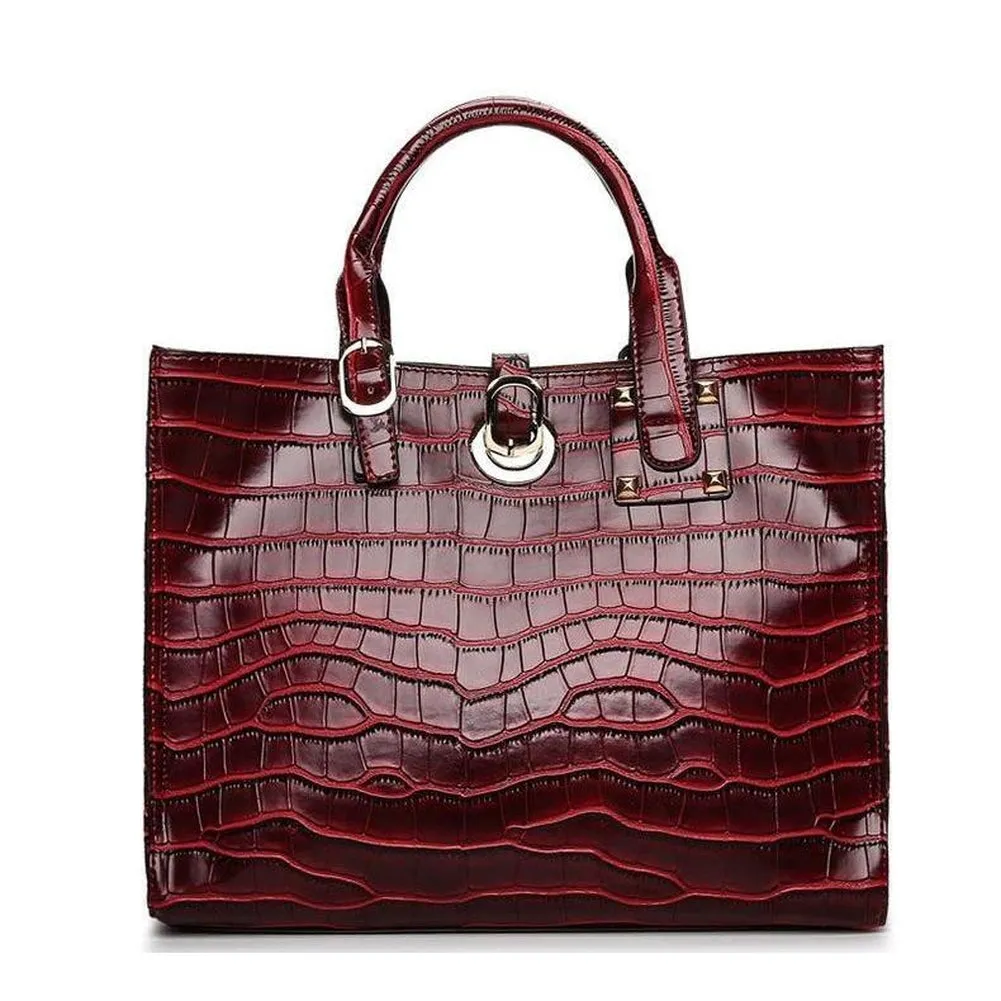 <bold>Tote / Shoulder Bag <br>Vegan-Leather