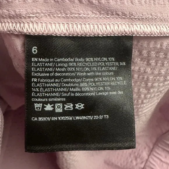 Lululemon Athletica Pack Light Oversized Pullover Lavendar Size 6 Medium NWOT