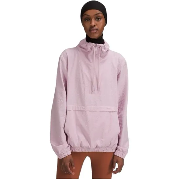 Lululemon Athletica Pack Light Oversized Pullover Lavendar Size 6 Medium NWOT