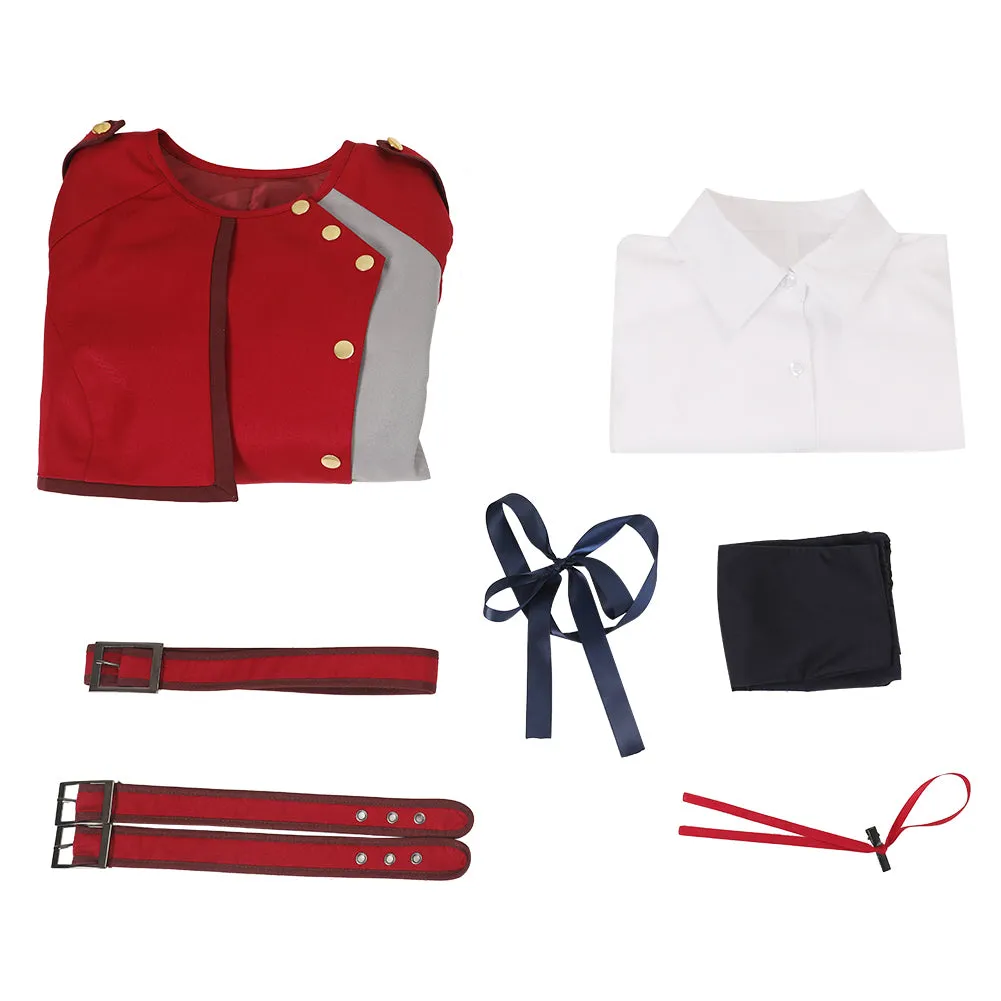 Lycoris Recoil Nishikigi Chisato Cosplay Costume Uniform Dress Outfits Halloween Carnival Suit