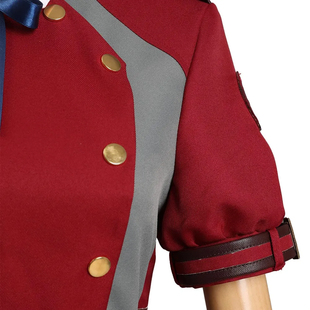 Lycoris Recoil - Nishikigi Chisato Cosplay Costume Uniform Dress Outfits Halloween Carnival Suit