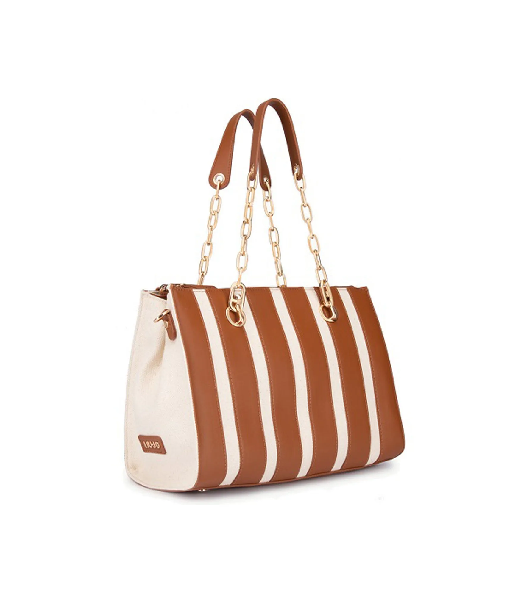 M Double Zip Satchel Liu Jo Crea - Deer