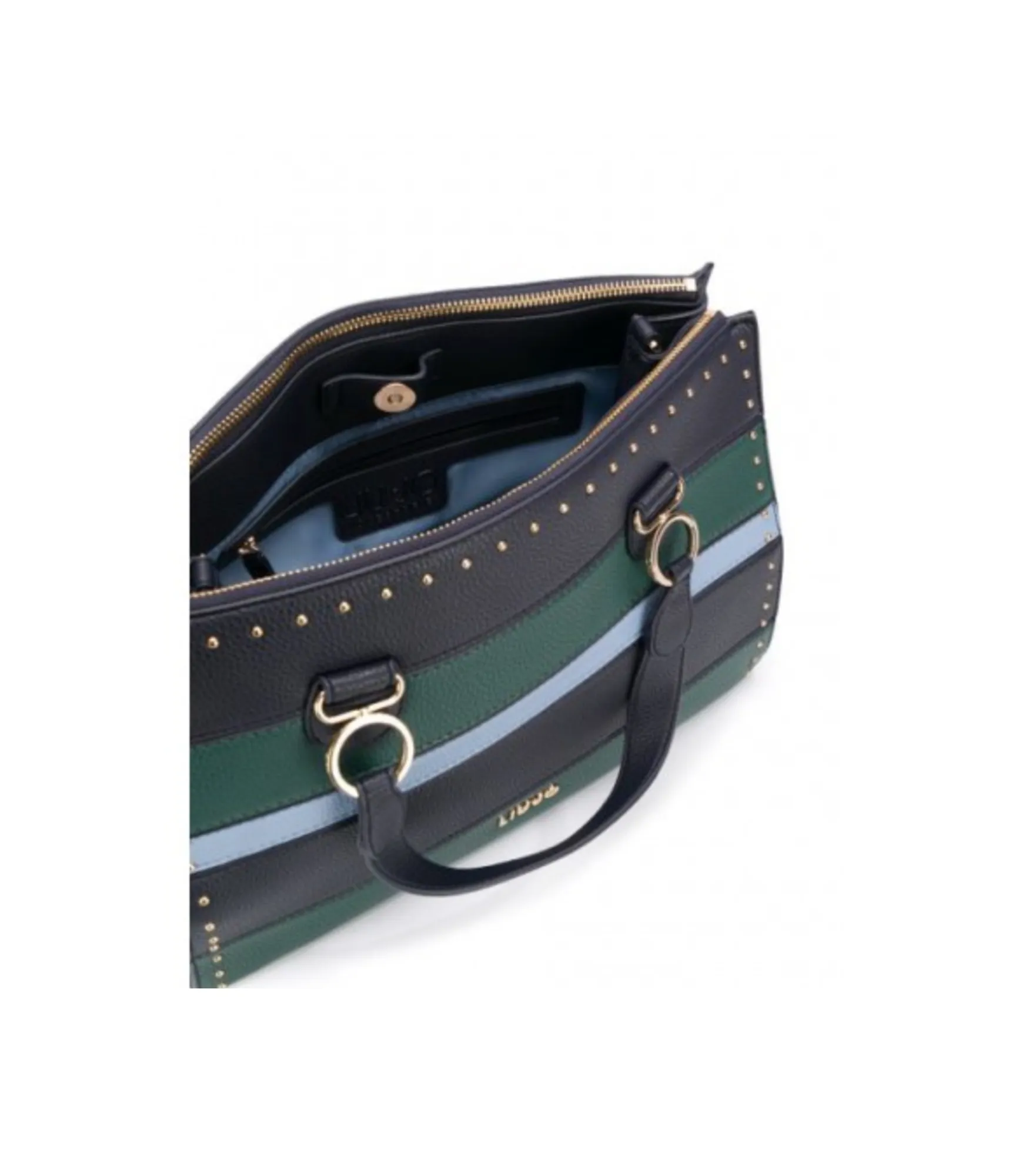M Double Zip Satchel - Midnight/B Wave/Bot