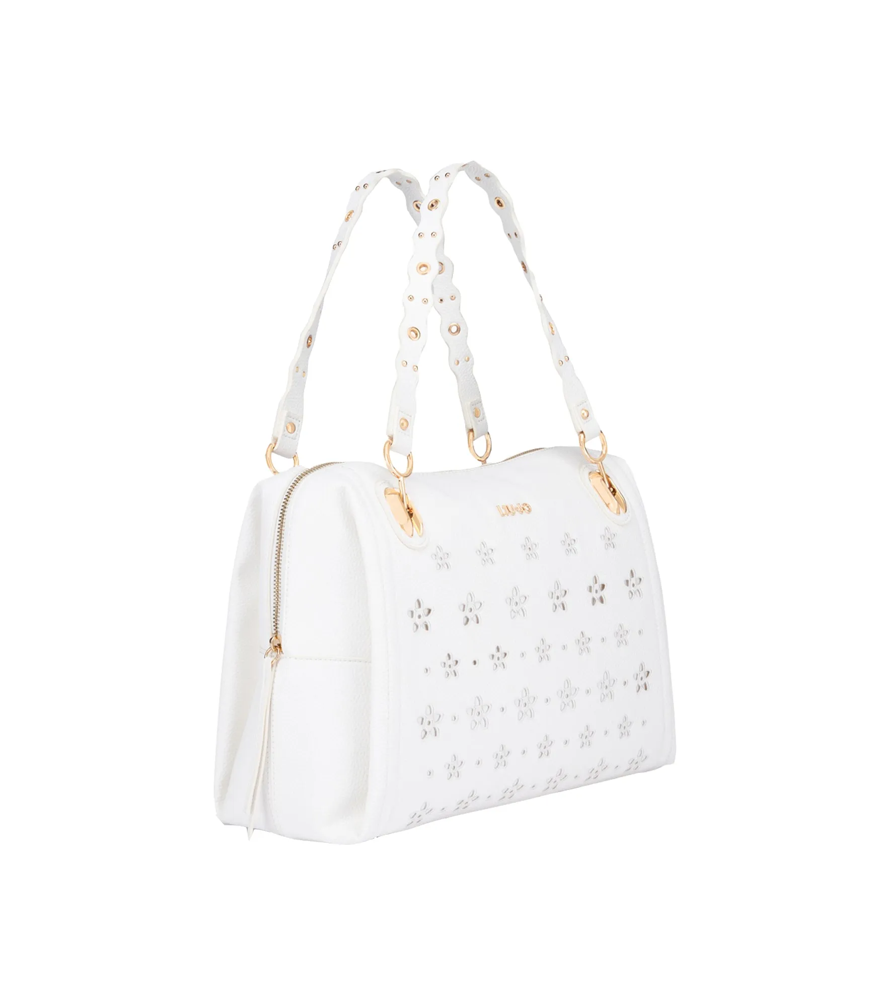 M Satchel Liu Jo Bril - Bianco Lana