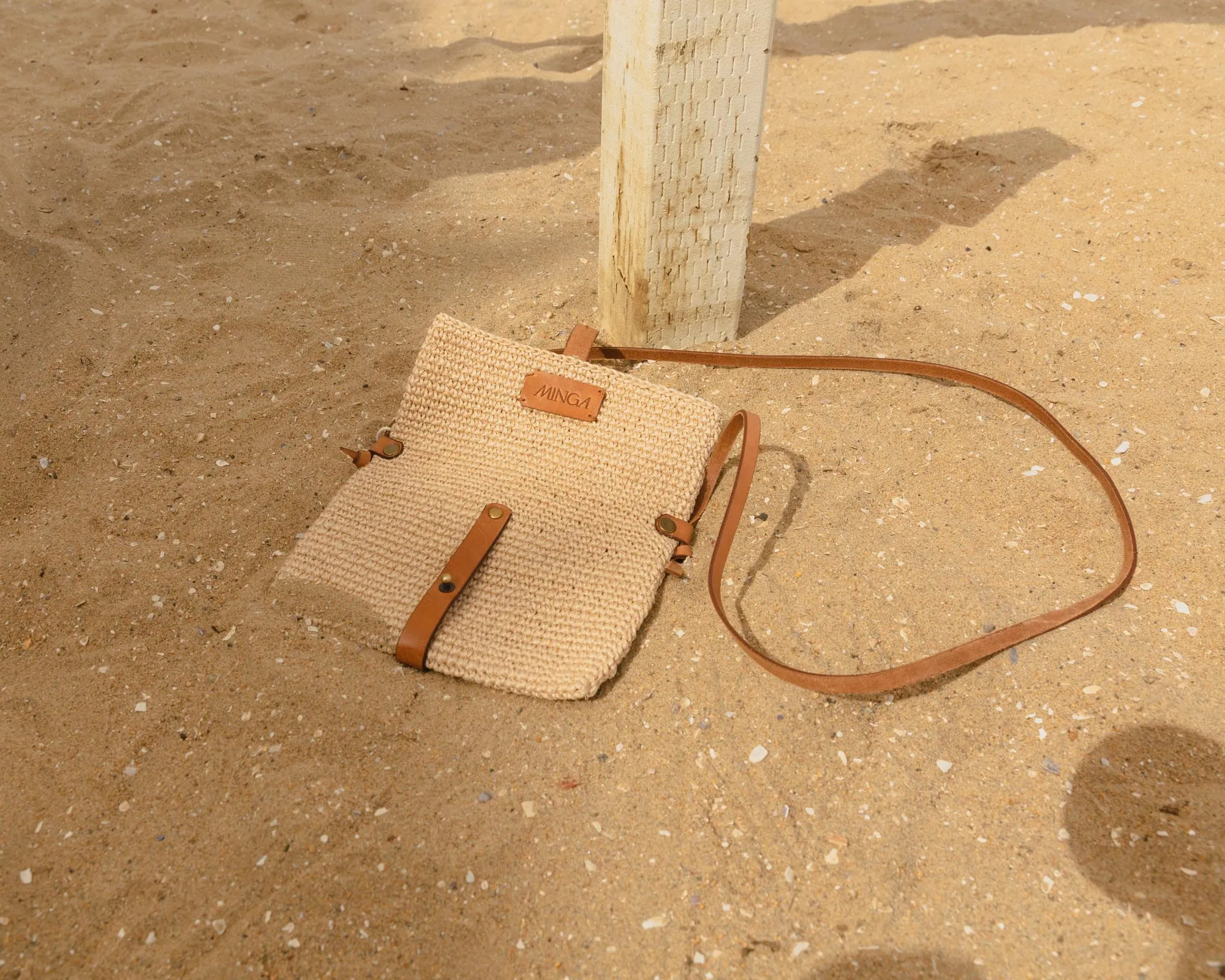 Made by Minga- Woven Satchel Bag