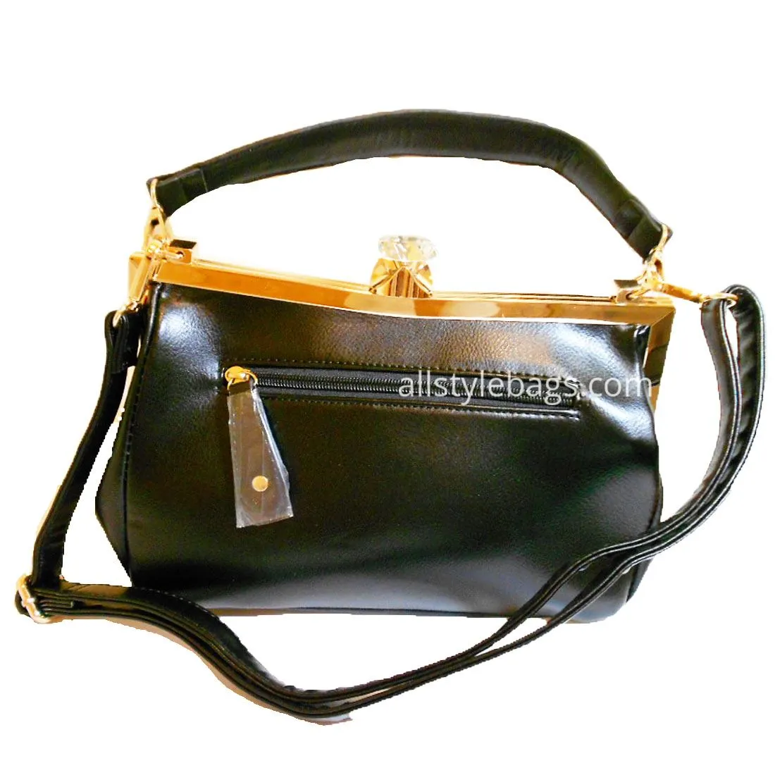 Magazine image evening clutch satchel shoulder bag red cover photo rhinestone