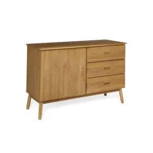 Malmo Oak Small Sideboard