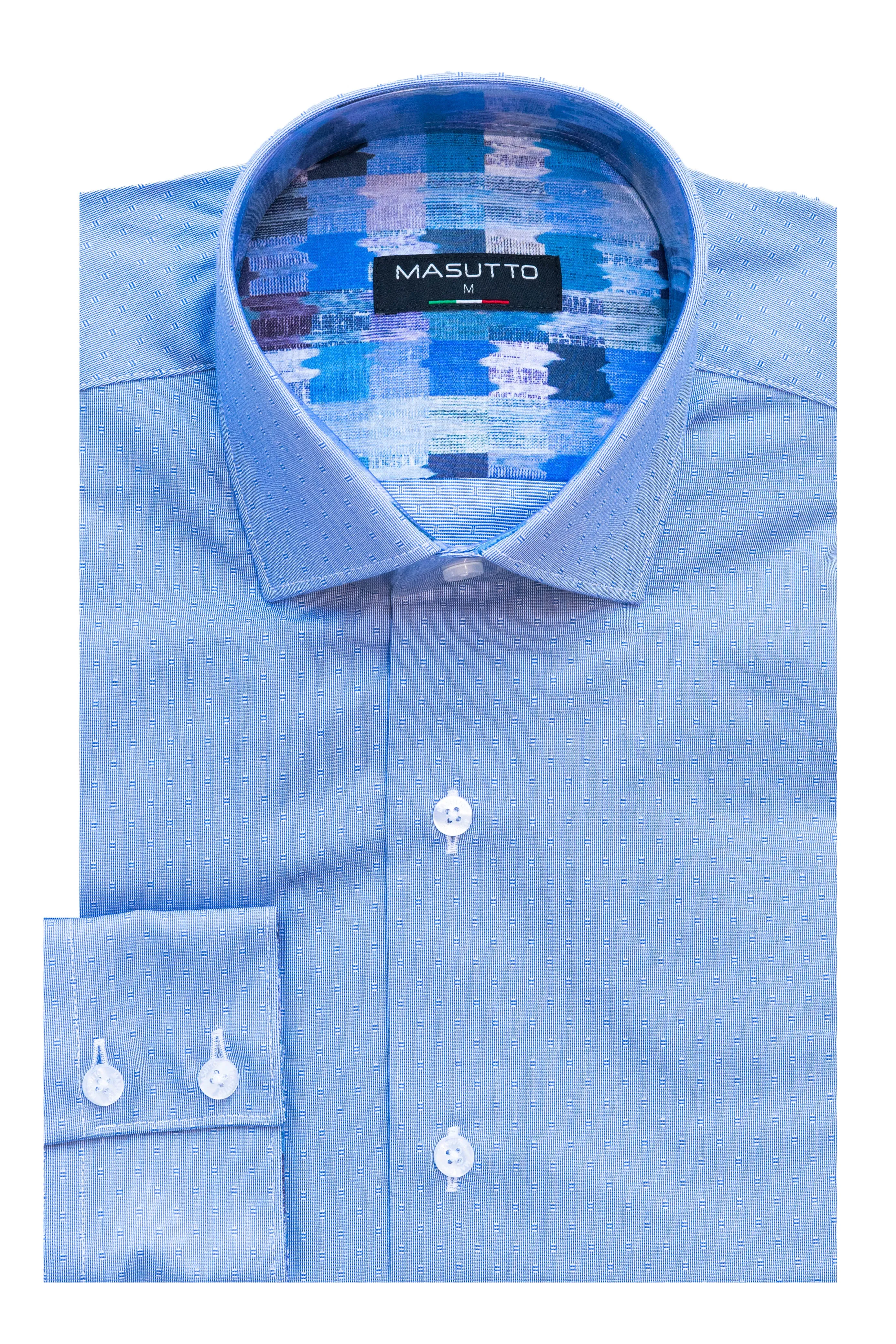 MASUTTO SUERO/02 LONG SLEEVE BUTTON DOWN SHIRT