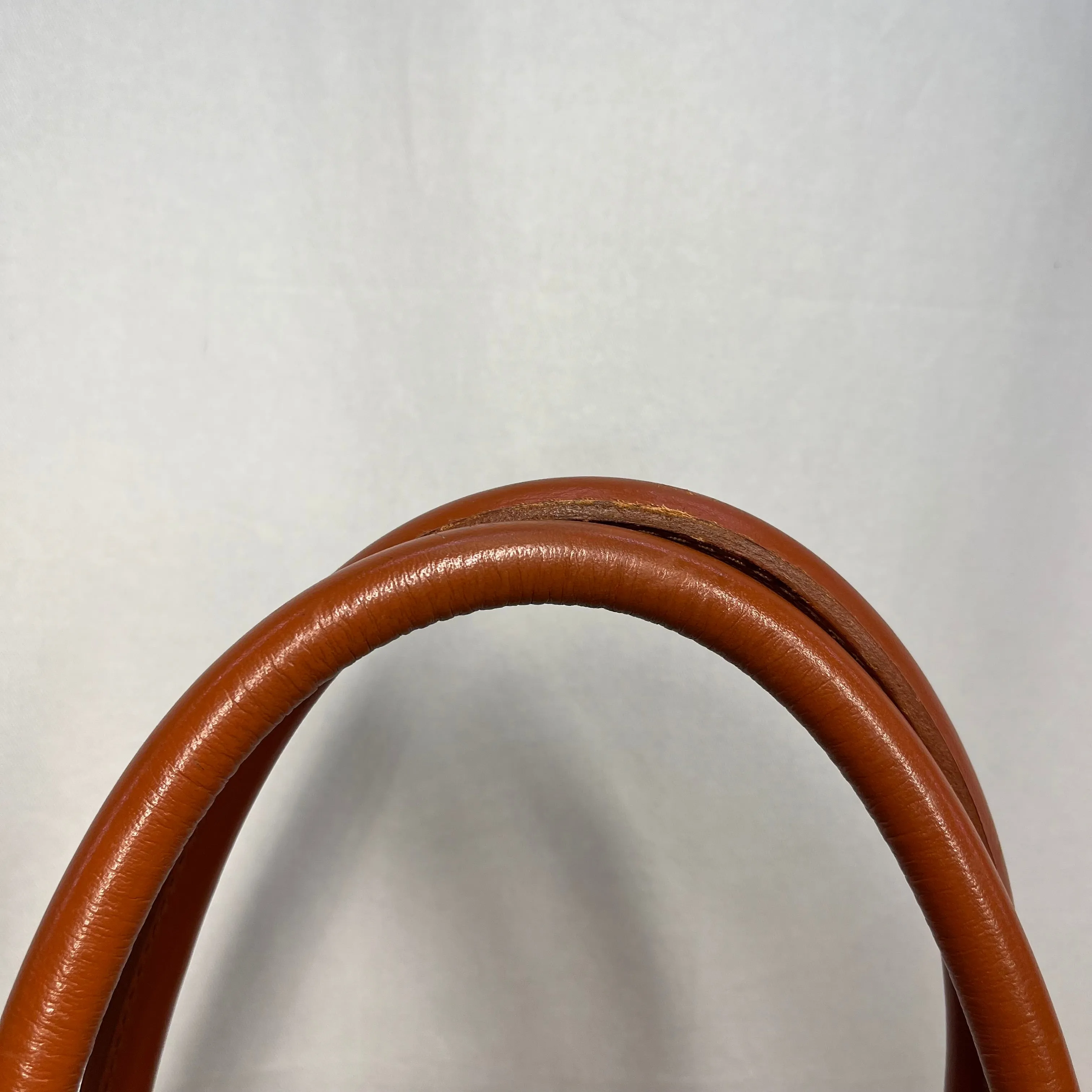 MCM Cognac Visetos Monogram Canvas Duffle Bag