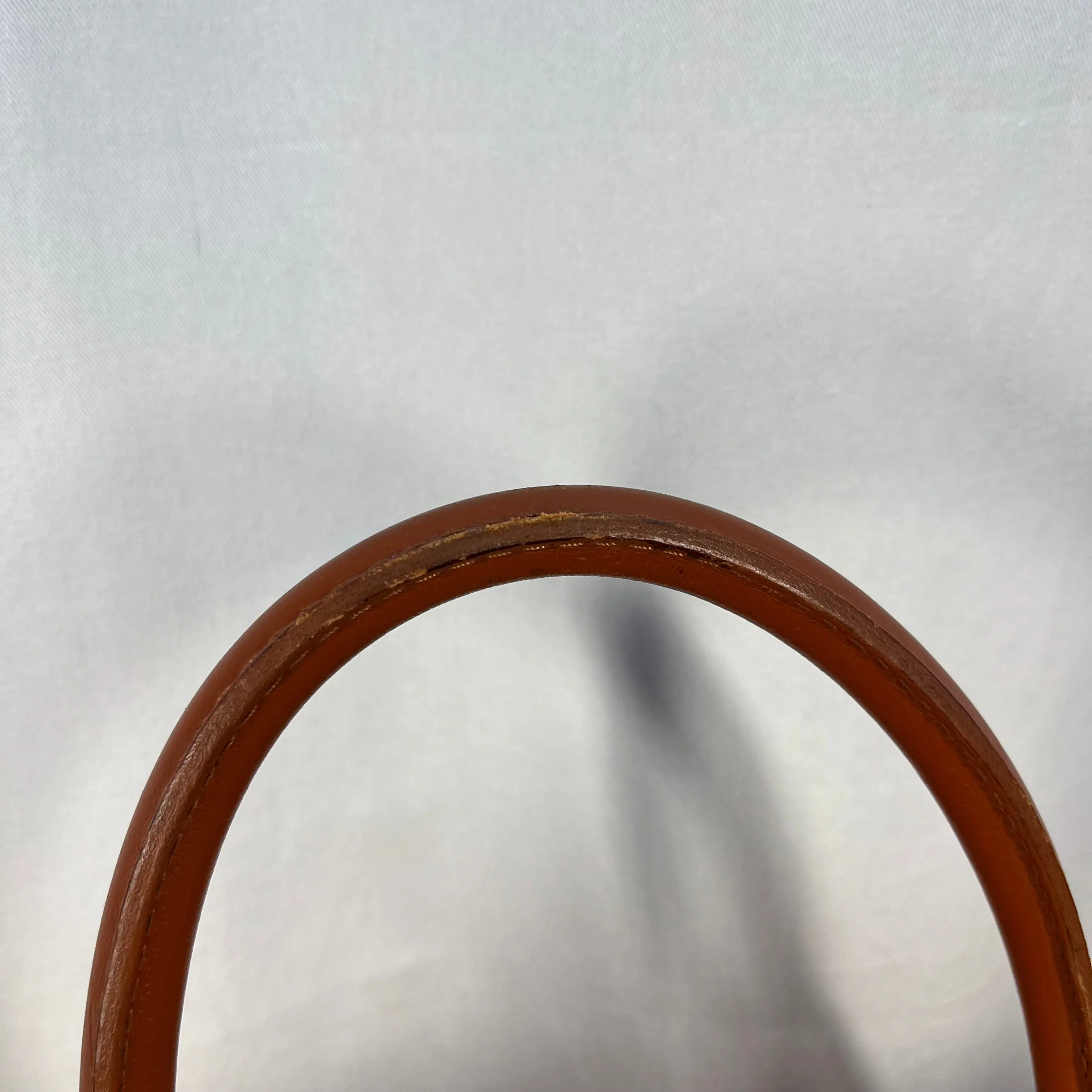 MCM Cognac Visetos Monogram Canvas Duffle Bag