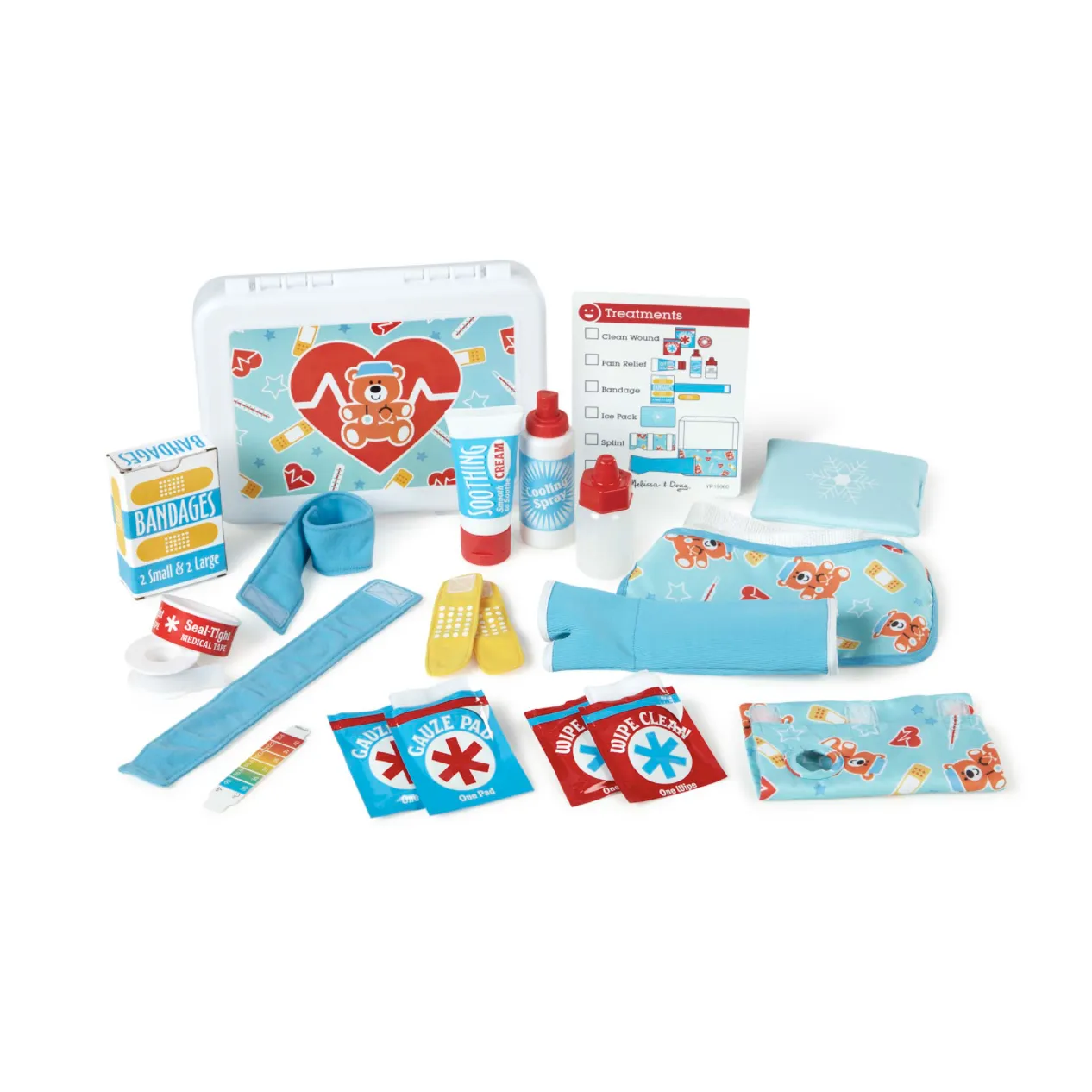 Melissa & Doug Get Well First Aid Kit Play Set