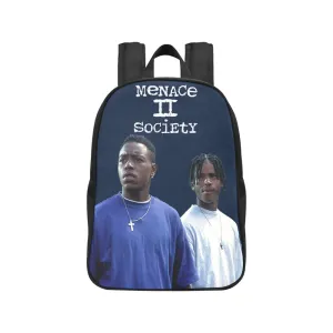 Menace To Society Canvas Backpack
