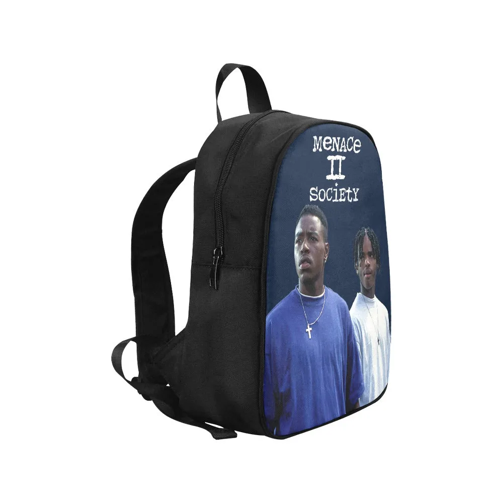 Menace To Society Canvas Backpack