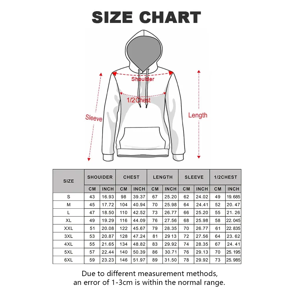 Men's Casual Movie Illustration Hooded Sweatshirt
