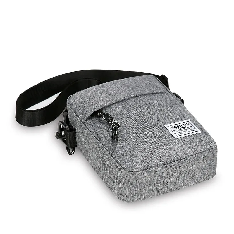 Men's Oxford Cloth Satchel Shoulder Bag