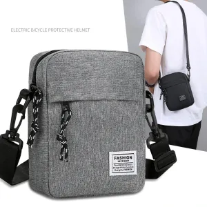 Men's Oxford Cloth Satchel Shoulder Bag