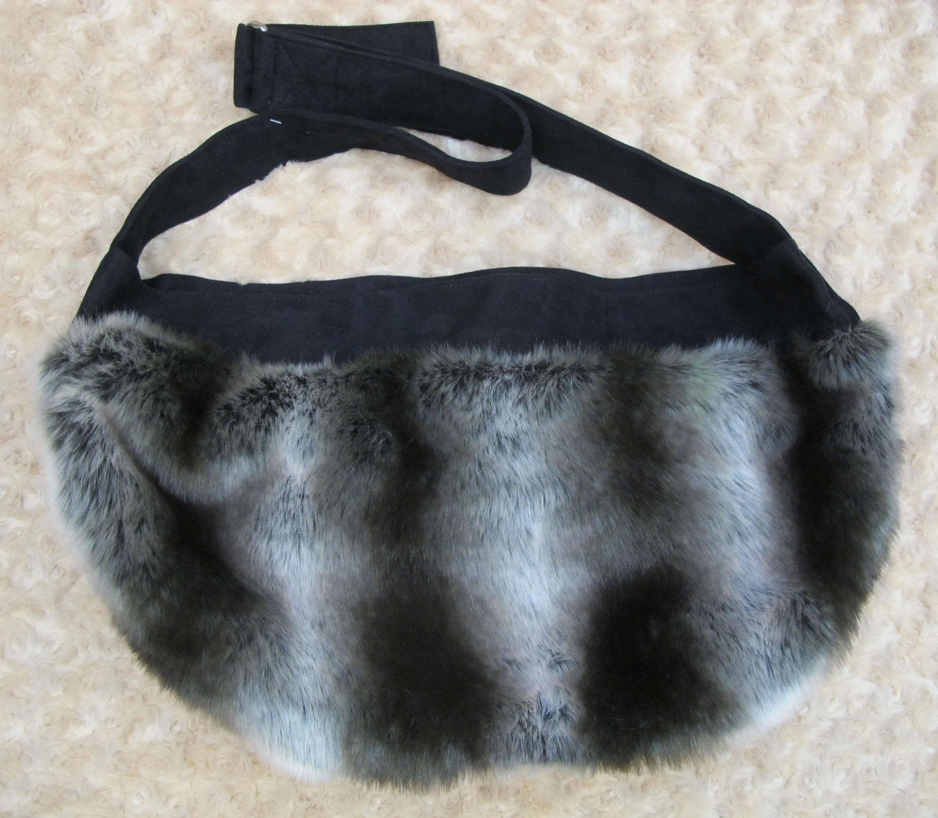 Microsuede Sling Carrier - Fur