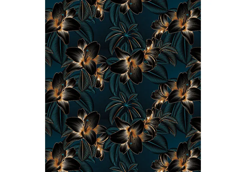 Midnight Blooms Shoulder Bag