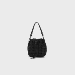Mindy Bucket Bag - Black