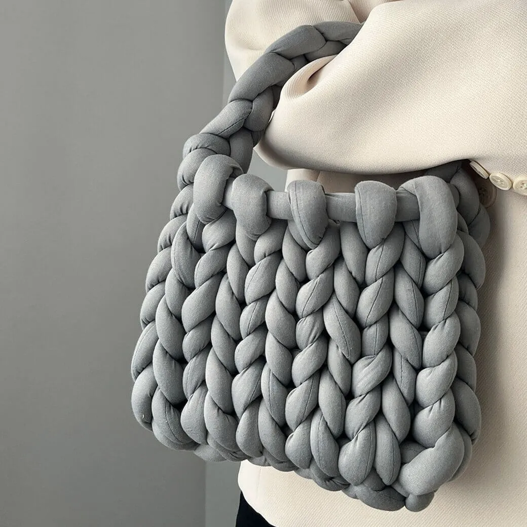 Mini Chunky Knit Handbag