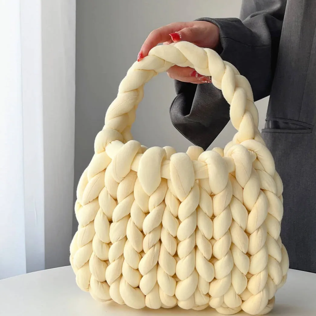 Mini Chunky Knit Handbag