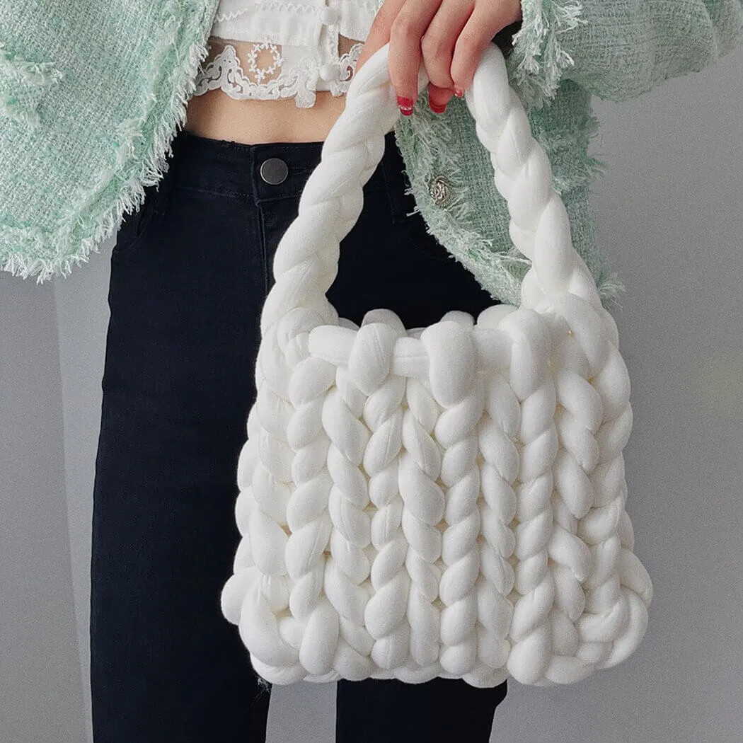 Mini Chunky Knit Handbag