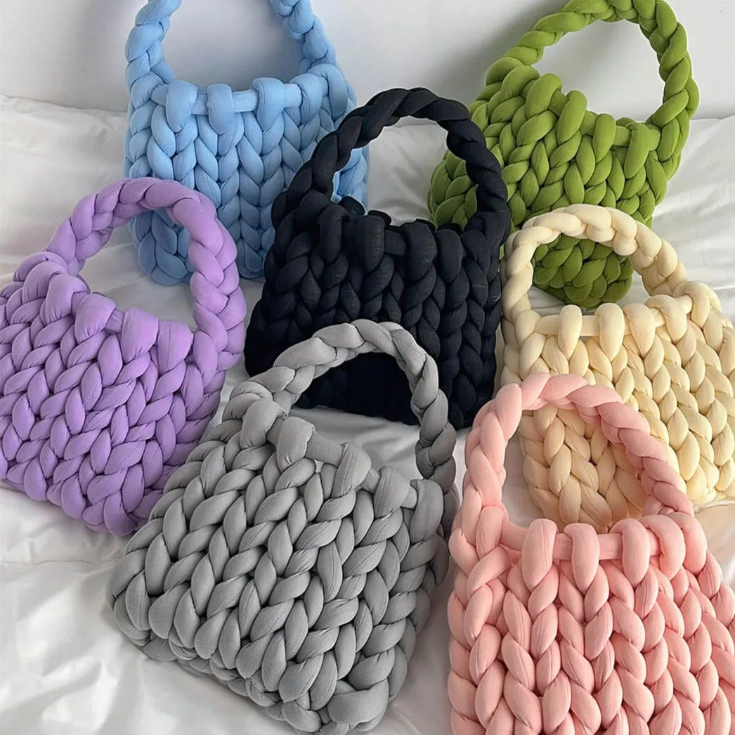 Mini Chunky Knit Handbag
