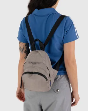 Mini Nylon Backback in Dove | Baggu Fall '24