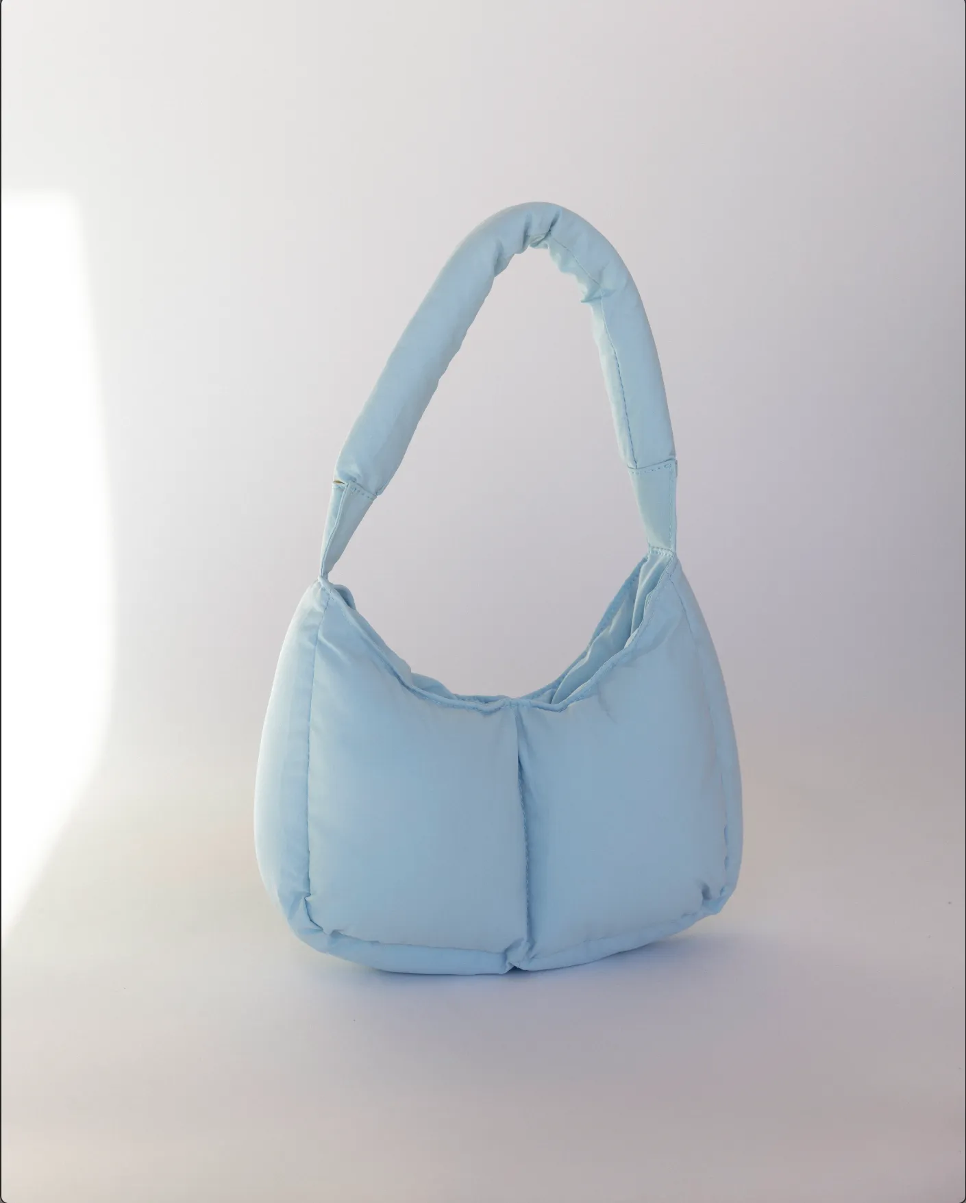 MINI PUFFER PURSE - SKY