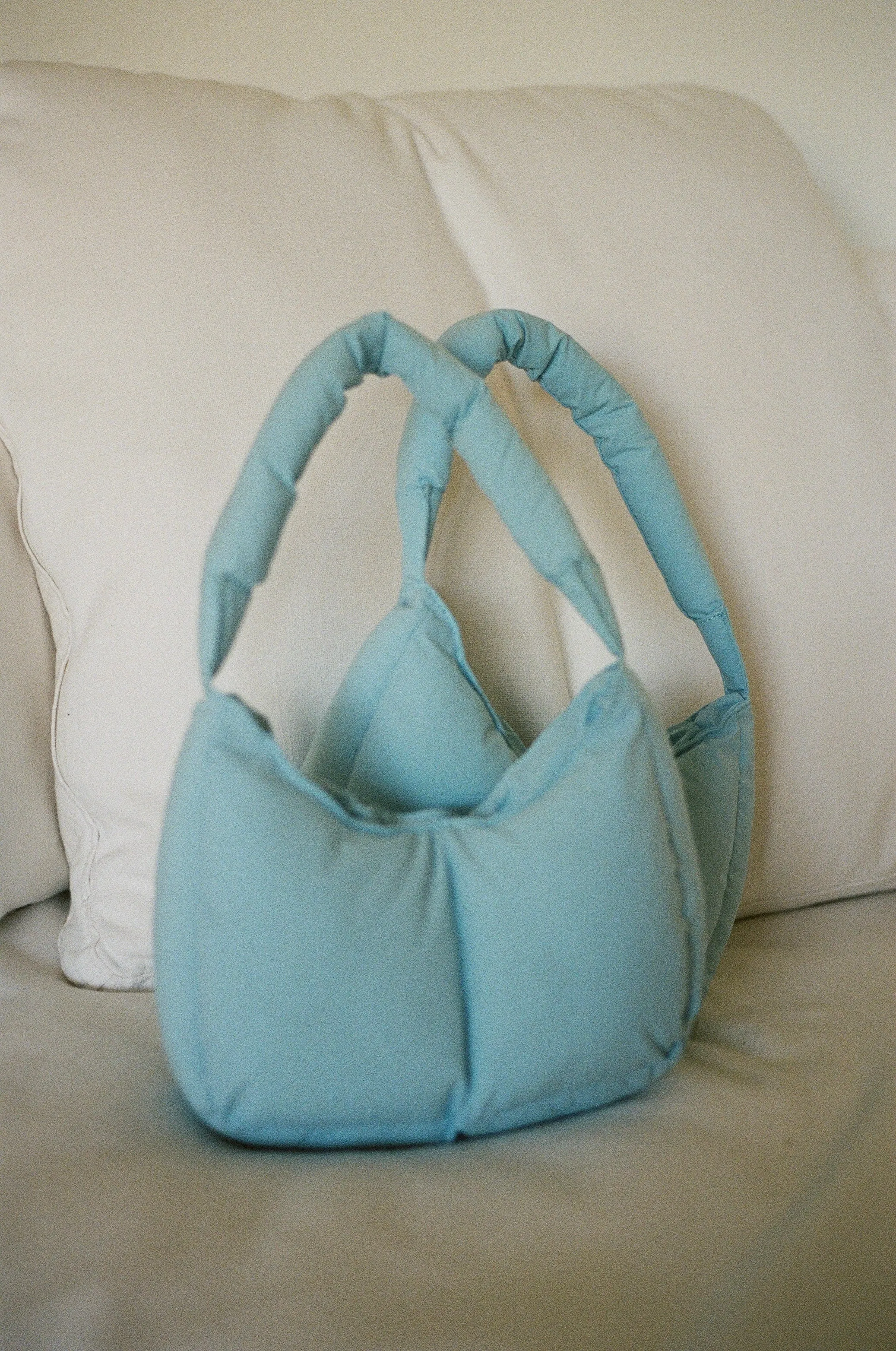 MINI PUFFER PURSE - SKY