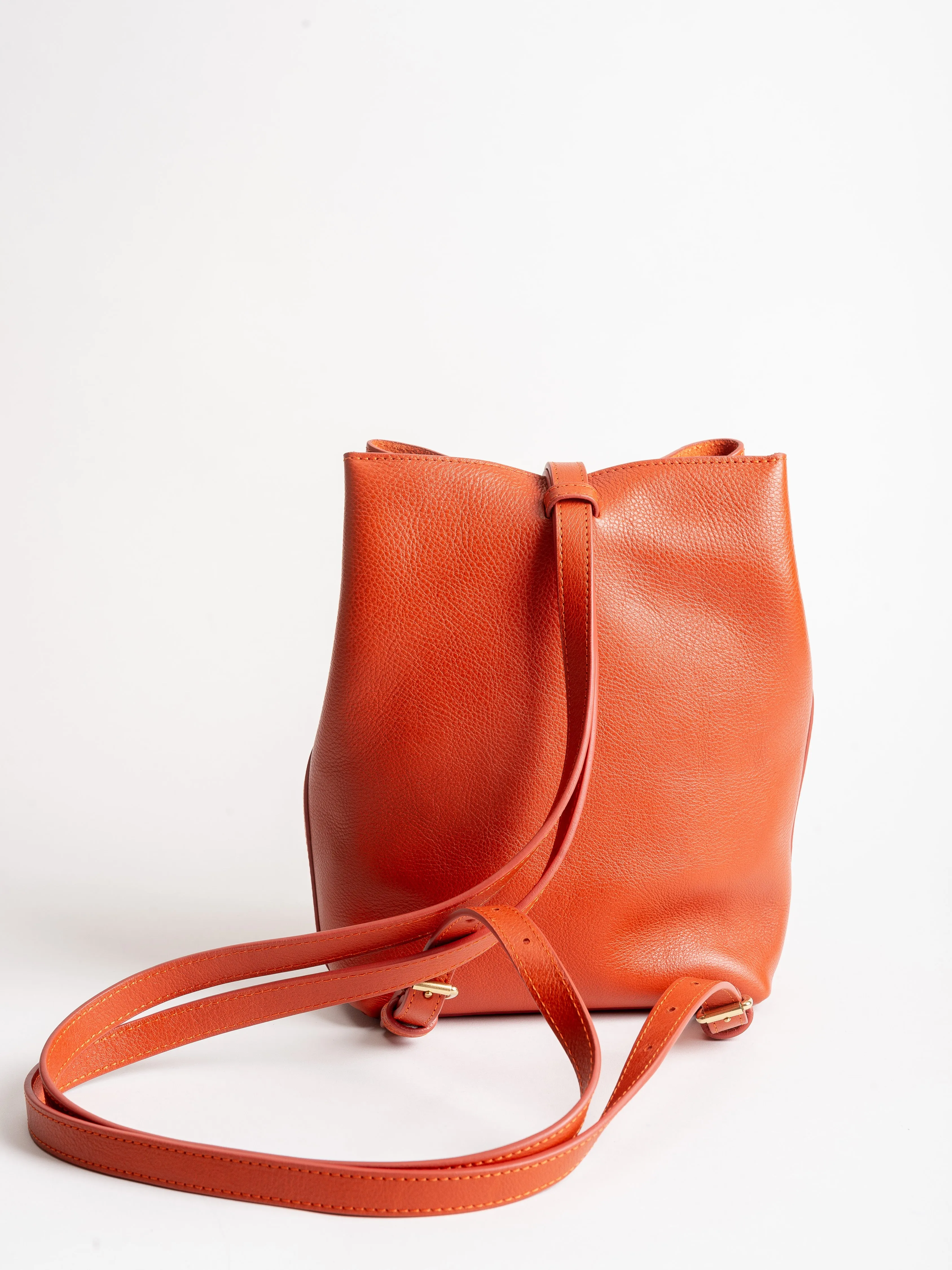 mini sling backpack - orange