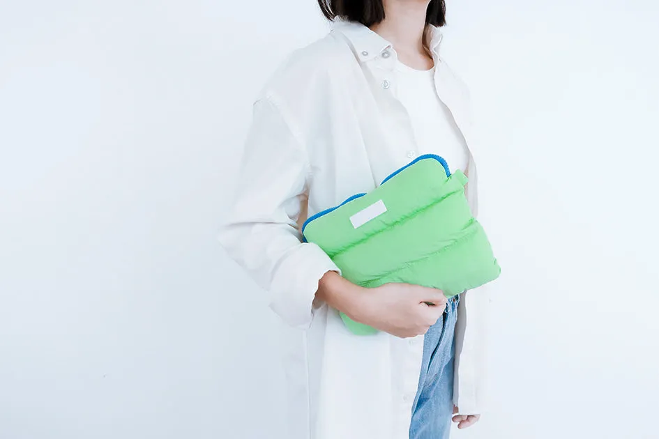 Mint Pong Pong Bag {Multi Purpose Bag}