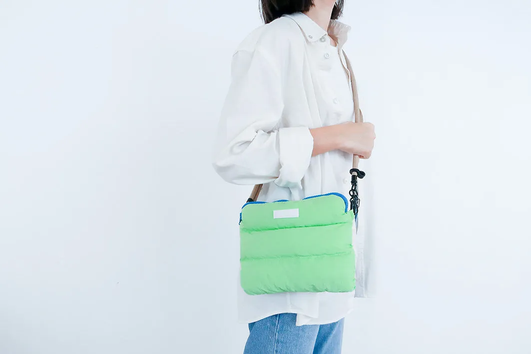 Mint Pong Pong Bag {Multi Purpose Bag}