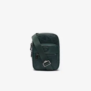 Monogram Print Small Crossbody Bag Green