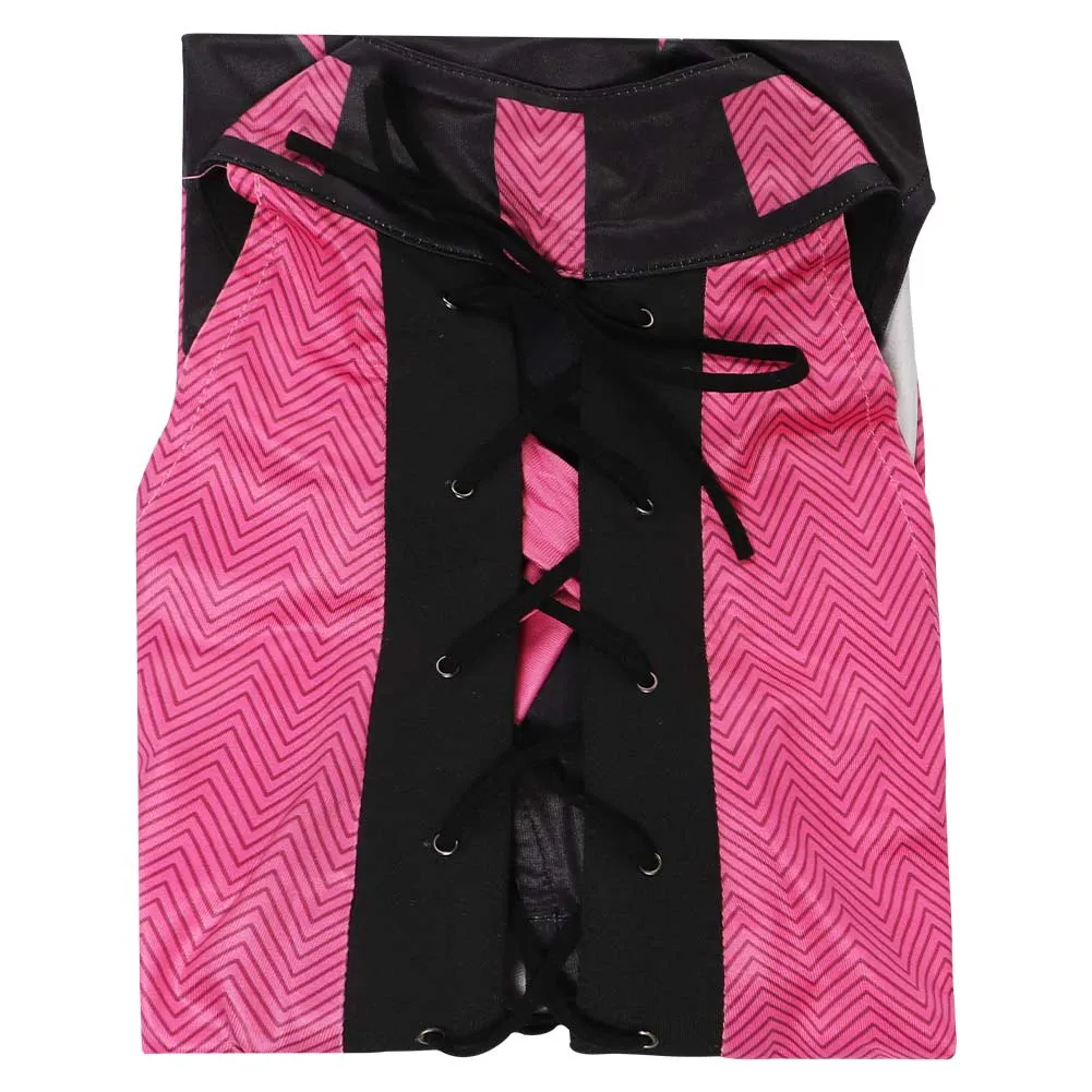 Mortal Kombat Mileena Cosplay Costume Jumpsuit Swimsuit Outfits Halloween Carnival Suit