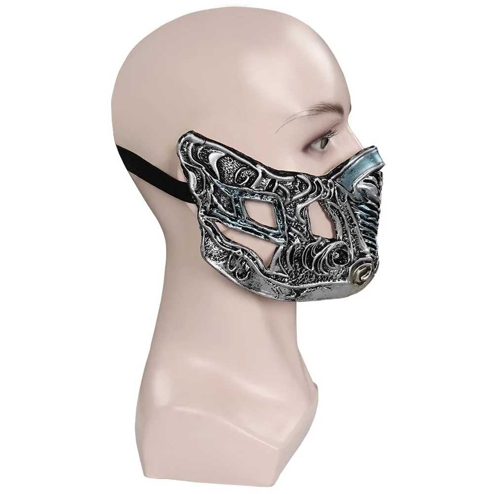 Mortal Kombat Sub-Zero Mask Cosplay Halloween Costume Props