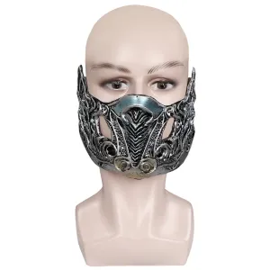 Mortal Kombat Sub-Zero Mask Cosplay Halloween Costume Props