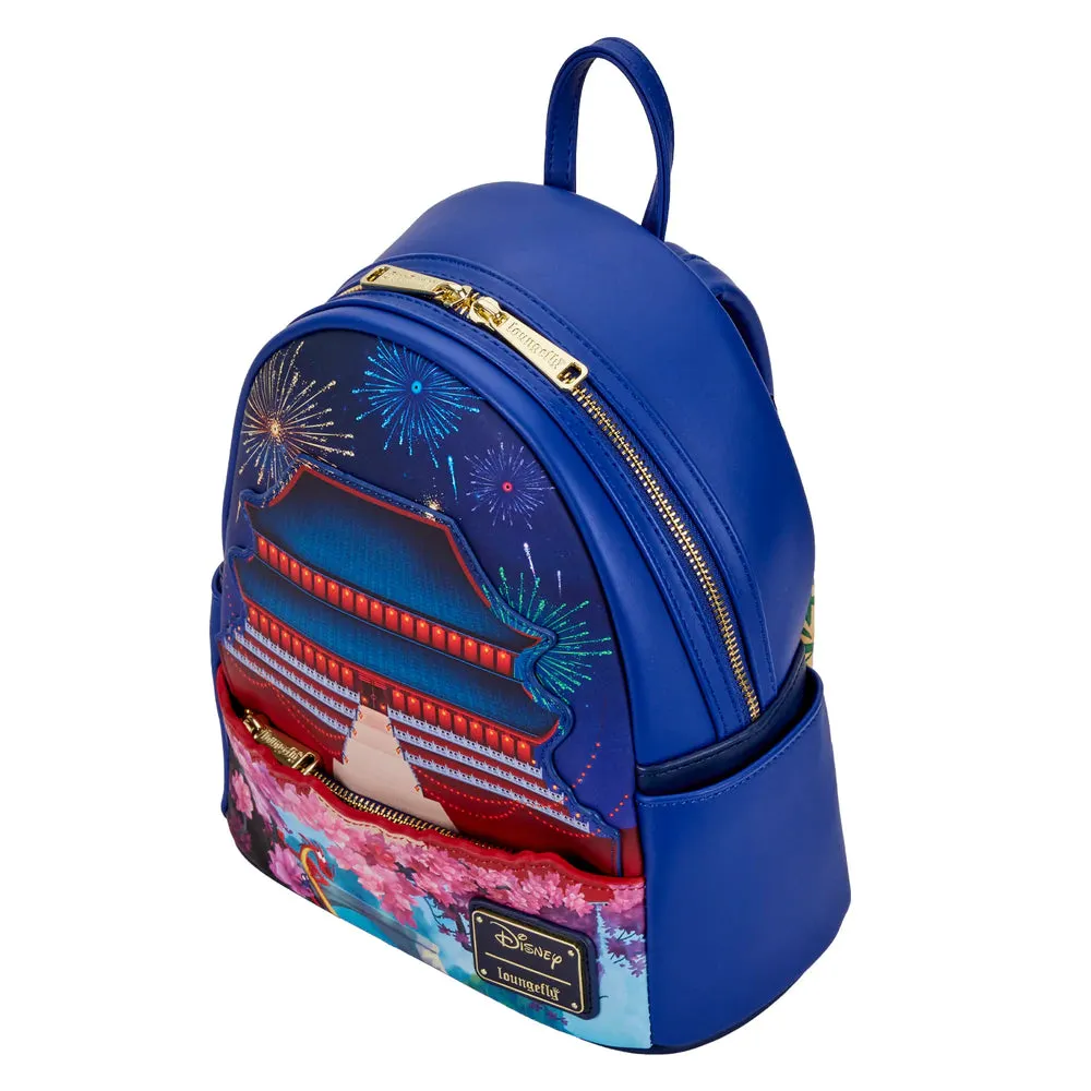 Mulan Castle Light Up Mini Backpack