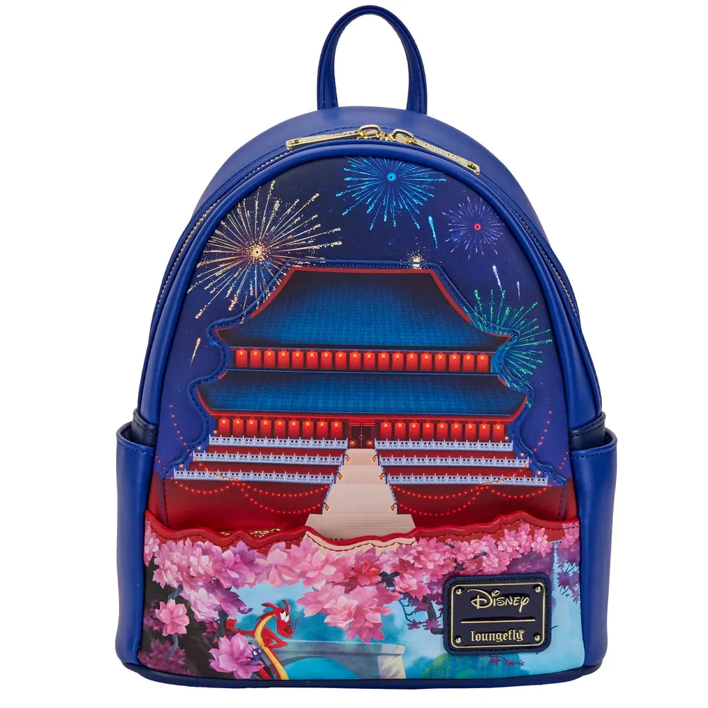 Mulan Castle Light Up Mini Backpack
