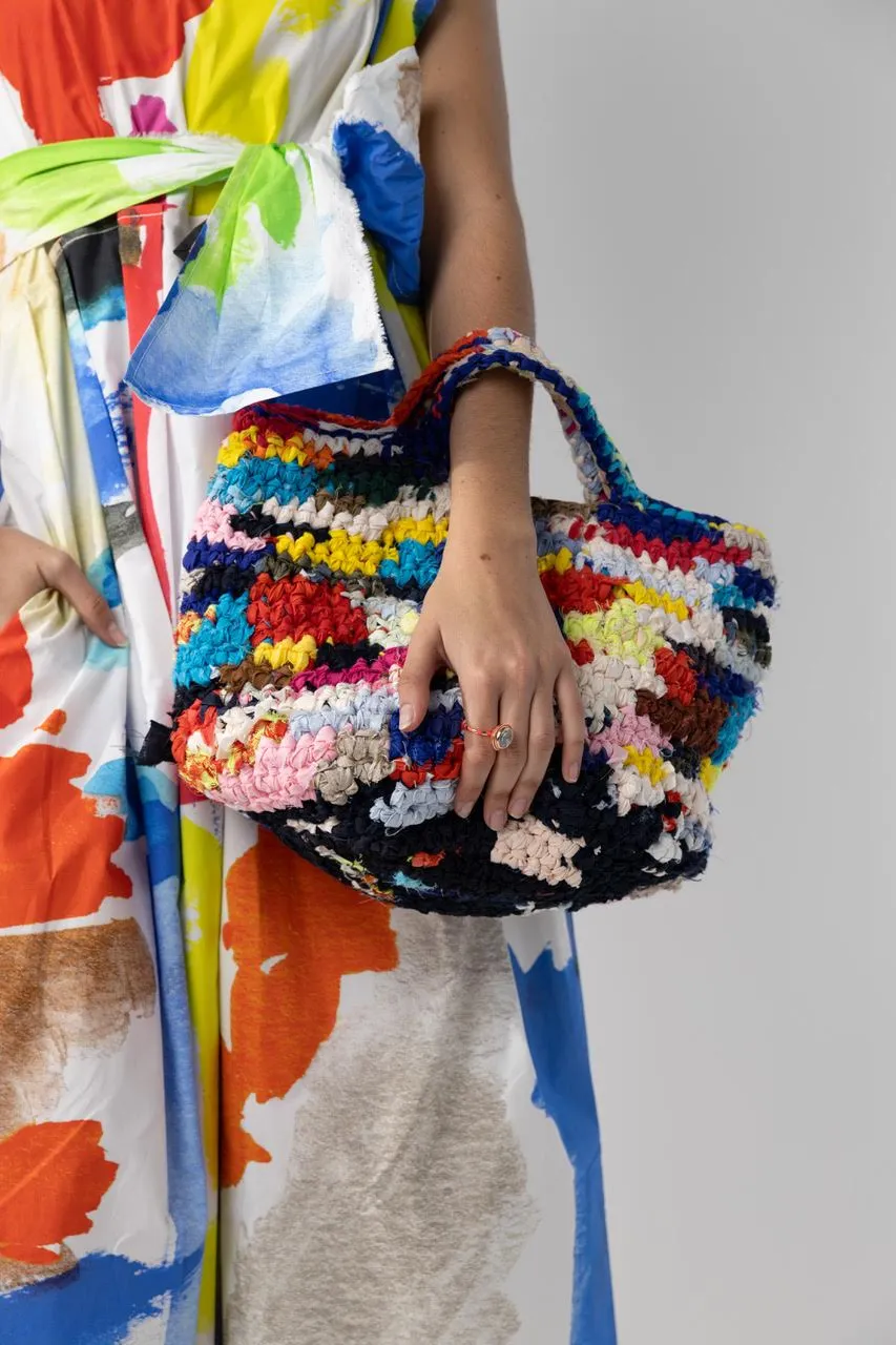 Multicolor Crochet Bag