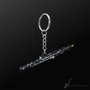 Music Key Ring - Piccolo