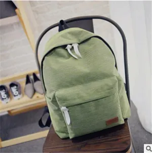 Muted Canvas Backpack
