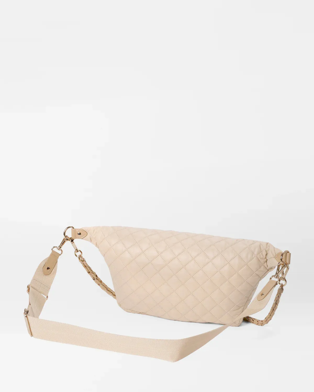 MZ Wallace - Crosby Crossbody Sling (Buff)
