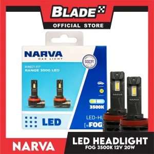Narva Range 3500 LED 3500K LED-HL (Fog) Direct Fit 12V 20W